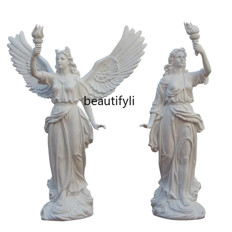 Large European Angel Welcome Figure Hall Wedding Celebration Decoration Decoration