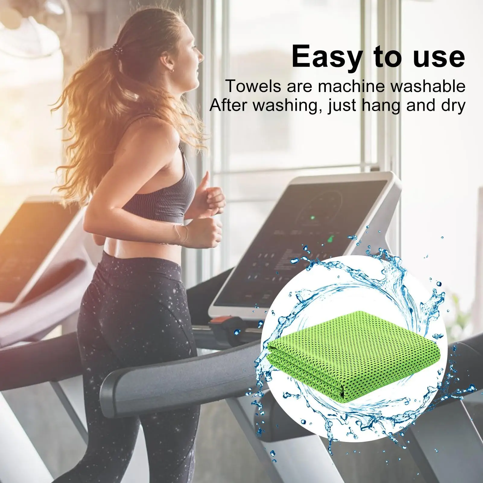 Microfiber Quick Dry Cooling Towel for Sports Fitness Camping Outdoor Hiking Ice Cold Towel Beach Accessories Relief Towel