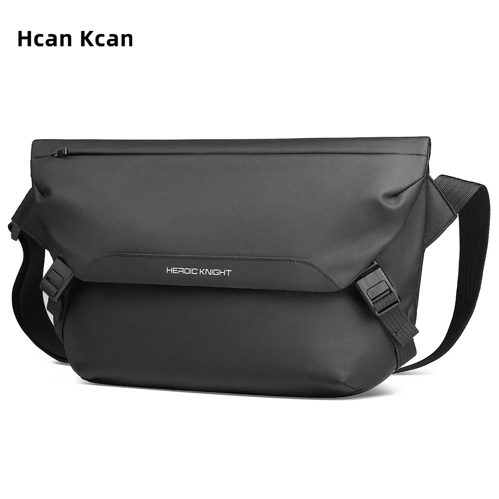 

HcanKcan Multifunction Shoulder Messenger Bag Water Repellent Crossbody Bag Fit 11 inch Ipad Outdoor Cycling Sport Bag For Men