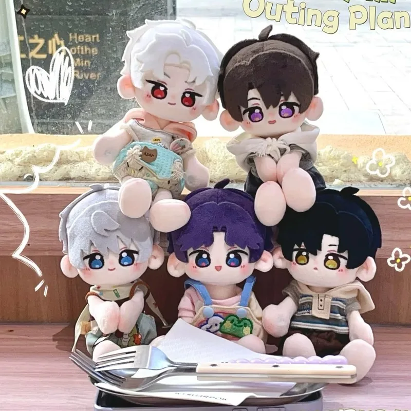 

Новое поступление 2023 года, в наличии, 15 см, игровой персонаж «Любовь и глубокий космос», кукла Doujin, хлопковая кукла, подарки на день рождения для девочек