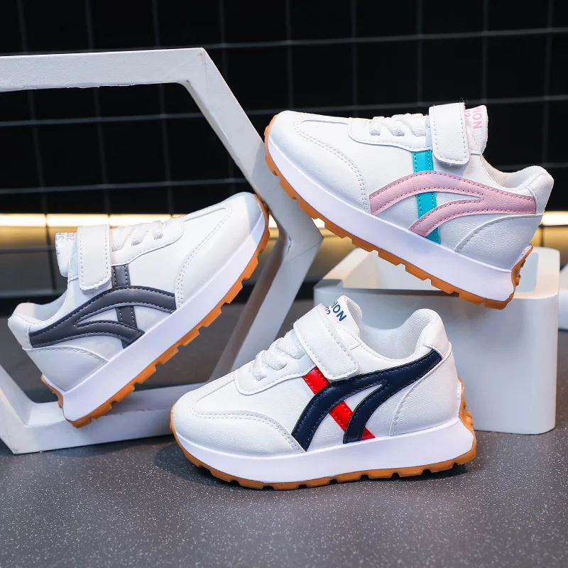 

2025 Spring New Girls' Sports Shoes Korean Version of Fashion Non-slip Soft Soles Boys Casual Forrest Gump Shoes Running Shoes