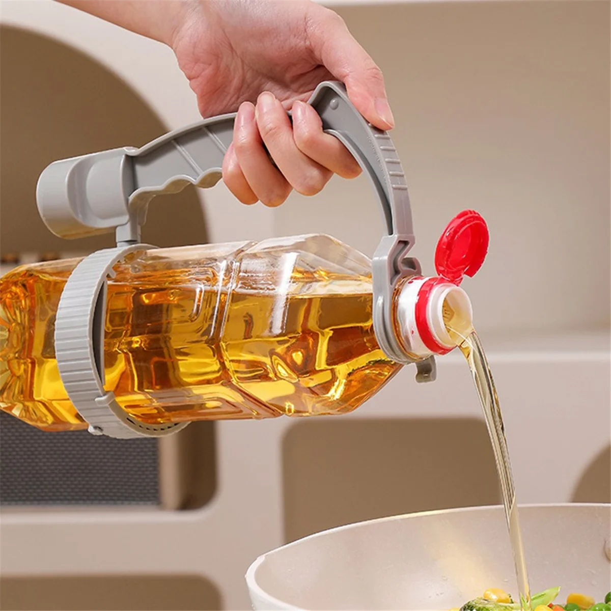 Y31A 음료 병 붓는 손잡이 붓는 유량을 정확하게 제어합니다. 내장형 병따개