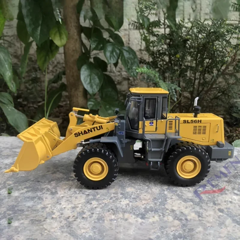 المصنع الأصلي 1:35 SHANTUI SL56H نموذج محاكاة الجرافة ذات العجلات المصنوعة من سبيكة المعدات الثقيلة للعرض والتجميع #3