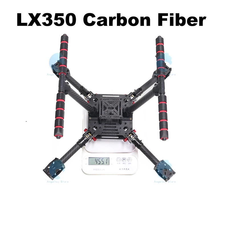 Angeltoy Carbon Fiber 350 Frame Kit Pixracer R15 Flight Control Ardupilot Quadcopter BLHELI 30A ESC 2212 Motor
