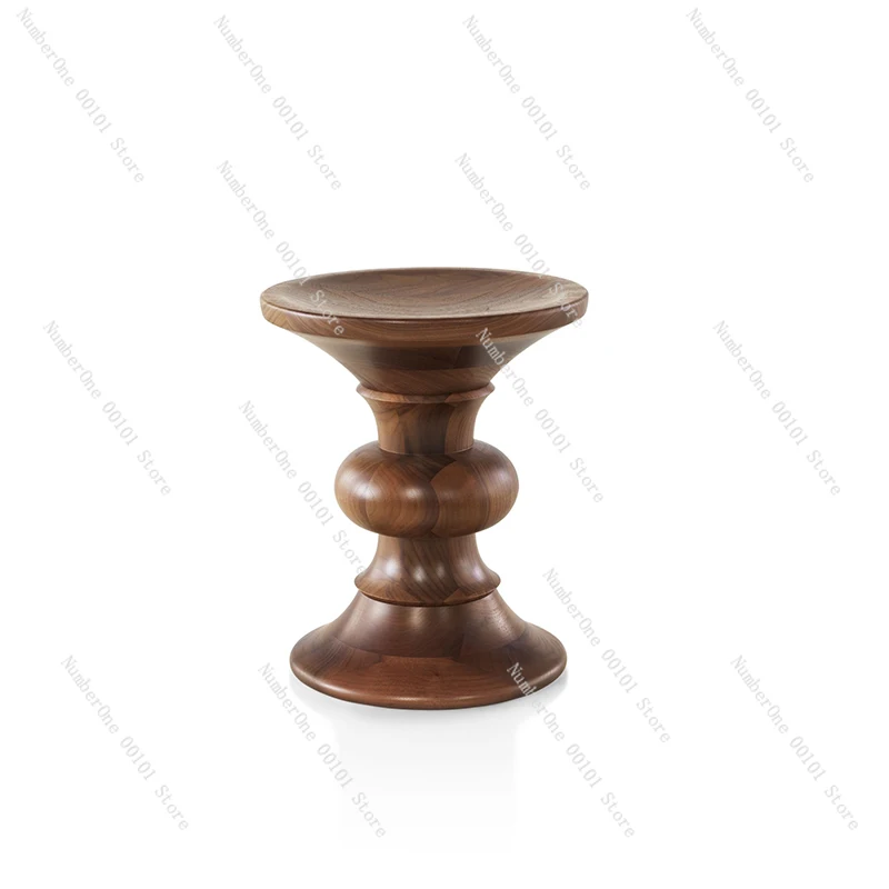 

Chair, solid wood stool, Nordic minimalist modern style