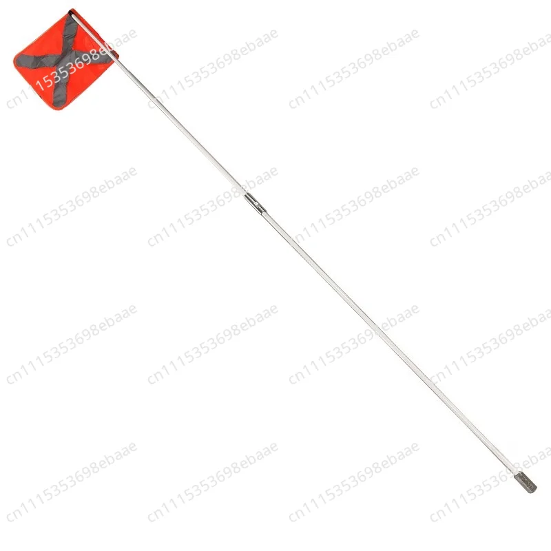 Suction Cup Flagpole Mount Vehicle Exterior Off-road SUV Desert Safety Flag Holder for Vehicle Warning