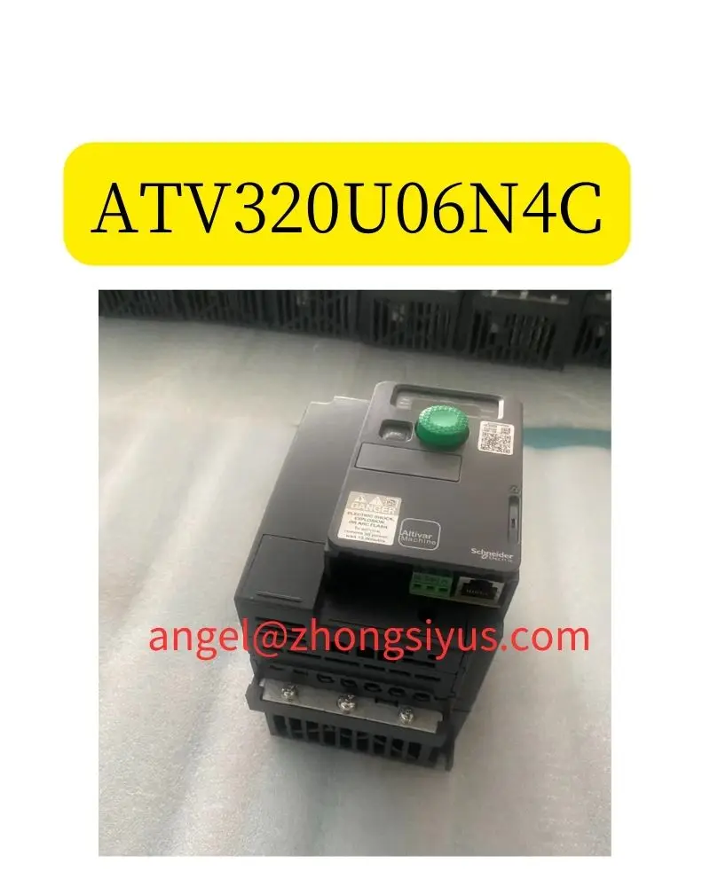 ATV320U06N4C Used inverter 0.55KW 380V function runs OK