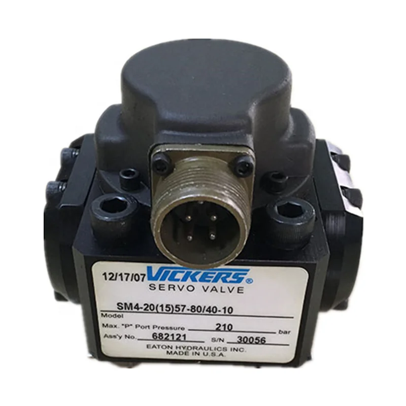 

Servo Valve SM4 SM4-40 SM4-40(30)113 -80/40 -10 for BFP Actuator Hydraulic Proportional Servo Valve