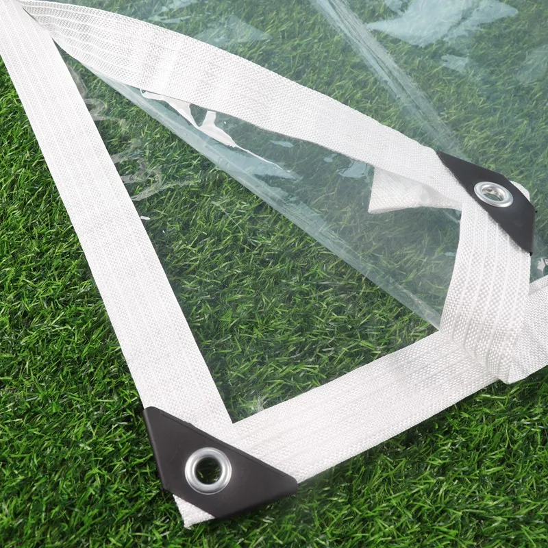 Anpassbare transparente PEVA-Plane für den Außenbereich, wasserdichter Zaun, Gewächshausfolie, regendichtes Tuch, Haustiere, Haus, Regenschutz, Pflanzenplane – Detail 13