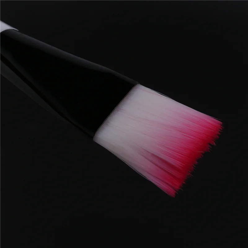 A52Q-100 قطعة فرشاة وردية شريط أبيض قناع الوجه فرشاة أدوات ماكياج العناية بالبشرة #3