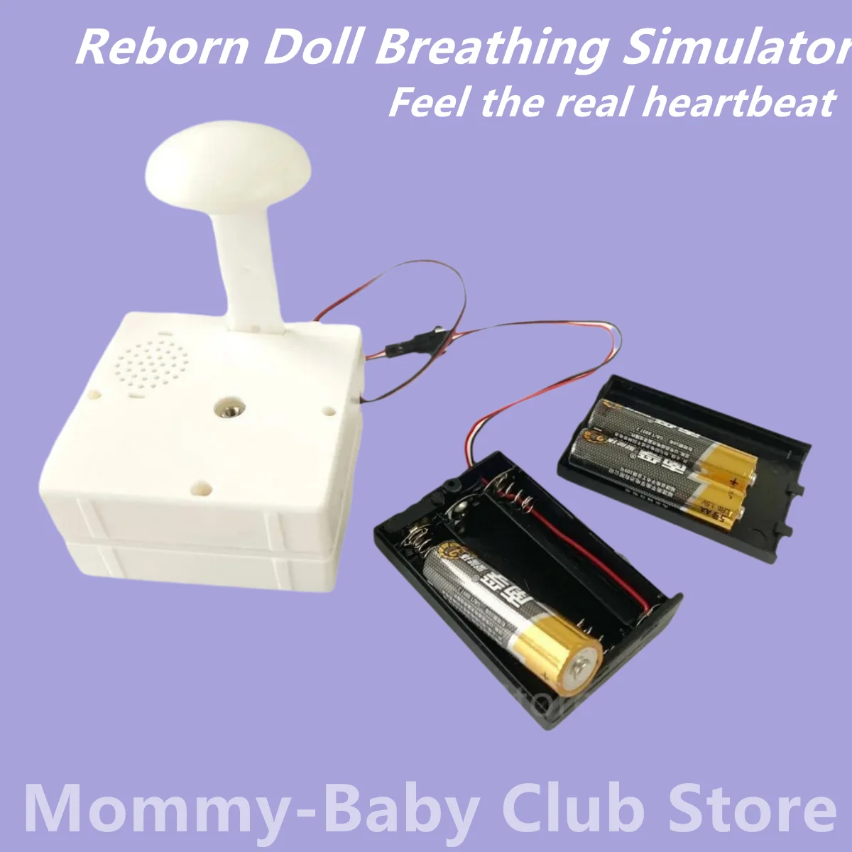 

In Stock Reborn Doll Breathing Simulator Lifelike Reborn Doll Accessories for Plush Toy Baby Device Newborn Gift New mom gift