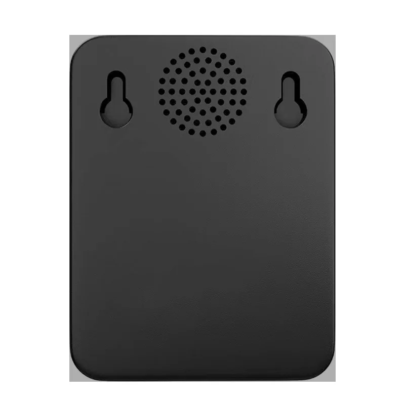 Monitor de Qualidade do Ar Digital, Monitor de Umidade e Temperatura, LCD Recarregável Tester, CO2, HCHO, TVOC, 5 em 1