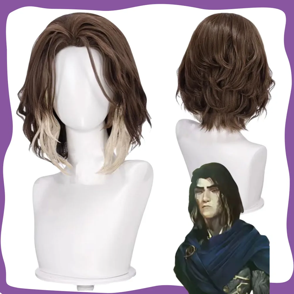 Arcane Viktor Parrucche Cosplay 2024 Gioco LoL TV 2 Accessori per costumi Uomini adulti Abiti Maschili Dress Up Party Prop Carnevale di Halloween