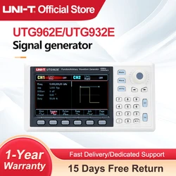 UNI-T UTG932E UTG962E Function Arbitrary Waveform Generator Signal Source Dual Channel 200MS/s 14bits Frequency Meter 60Mhz