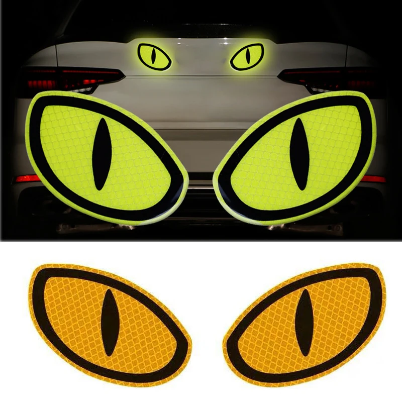 

2 шт., светоотражающая автомобильная лента в форме глаза