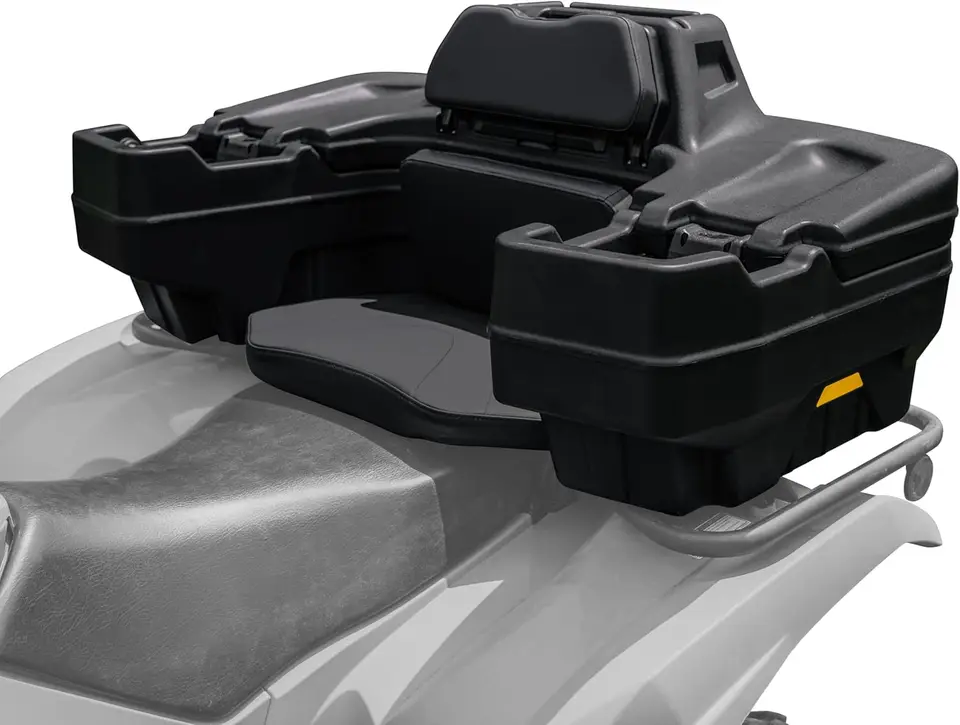 Durable ATV Rear Storage Box and Lounger Seat