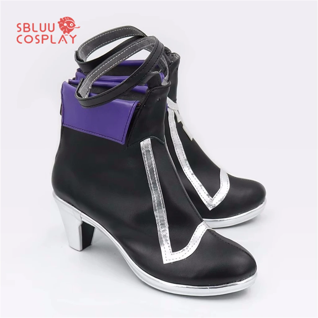SBluuCosplay Arknights Lin Yuxia Cosplay Schuhe Nach Maß Stiefel