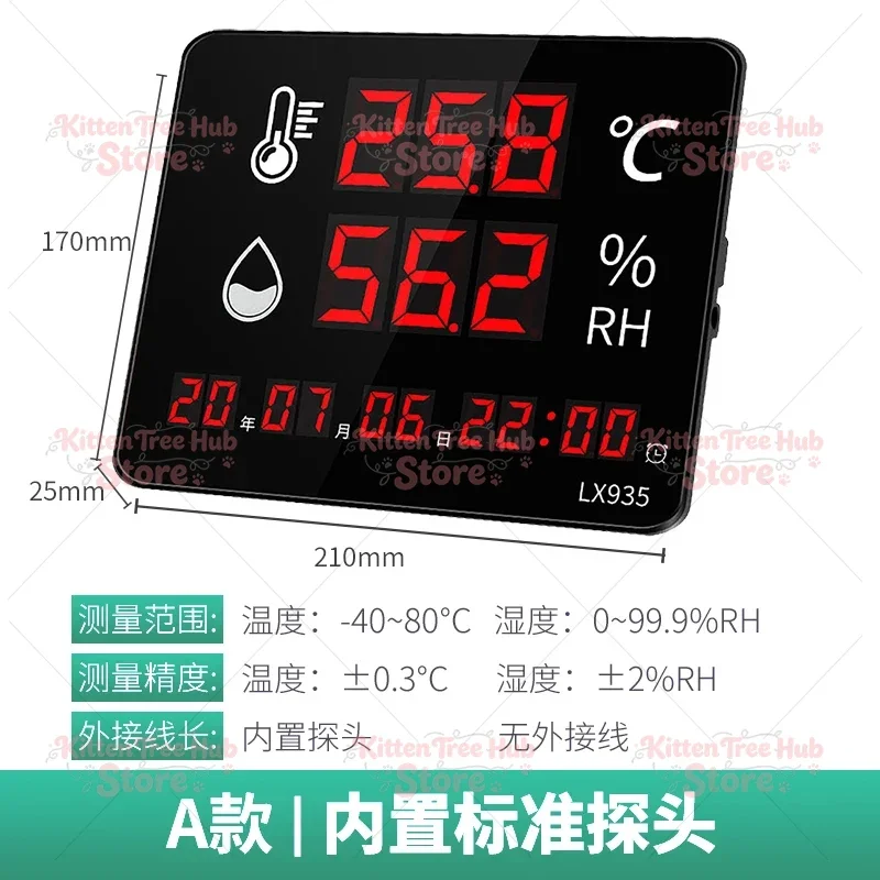 Humidity Measuring Instrument Indoor Thermometer Household