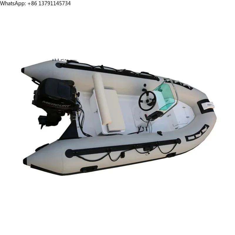 Hot Sale Cheap Hull Tourist Rigid Fiberglass Rowing Rib Boat