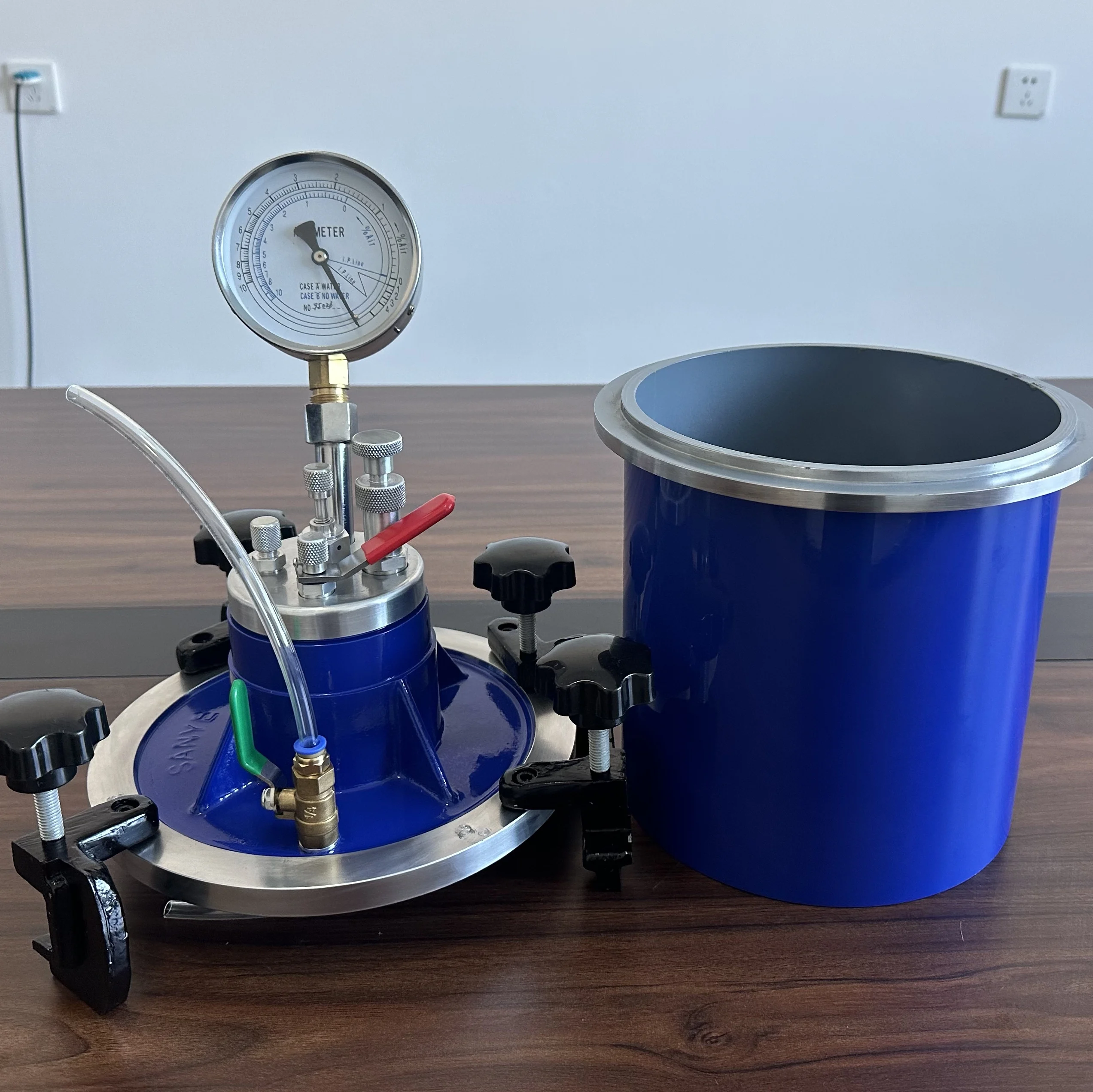 مقياس توفير الهواء بسعر المصنع مقياس محتوى الهواء الخرساني عالي الدقة أداة قياس اختبار مقياس توصيل الهواء