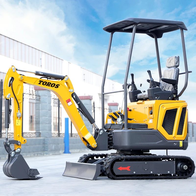 Recruit Agent 1.6 Ton Mini Excavator Hydraulic Mini Excavator 1 Ton Manufacturer Customize Crawler Portable Mini Excavators