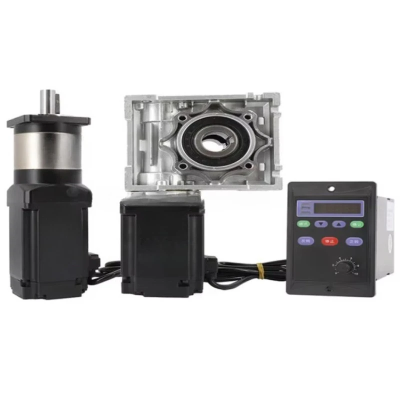 220V 750W HS80 reversible brushless motor with planetary reducer PLF80