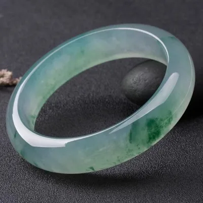 Natural Myanmar Jade 54mm-62mm bracelet exquisite princess bracelet to send girlfriend to send mother Hetian jade