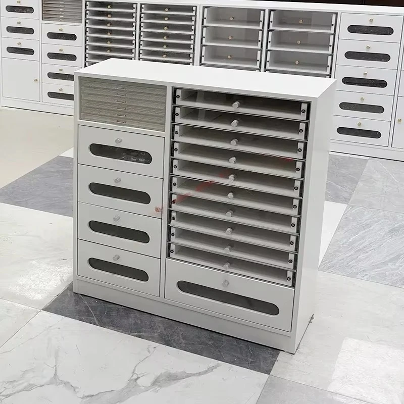 Storage Display Cabiet Nail Polish Organizer Color Board Product Nail Salon Storage Cabinet