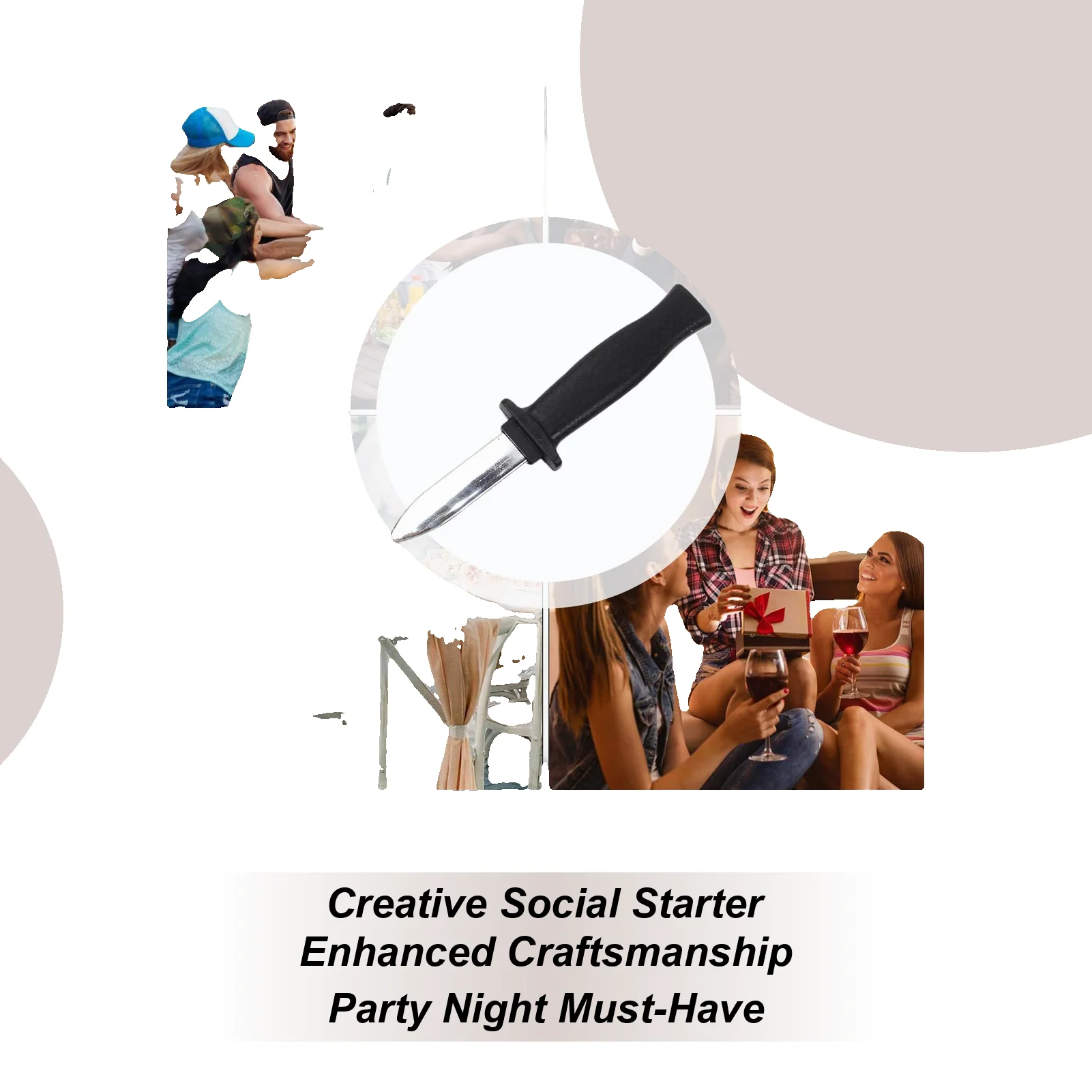 المزحة القاطع قابل للسحب وهمية القاطع زي المهر المزحة الكمامة لعبة لكذبة أبريل حفلة مرحلة عطلة الأحداث الاحتفالات فستان #1