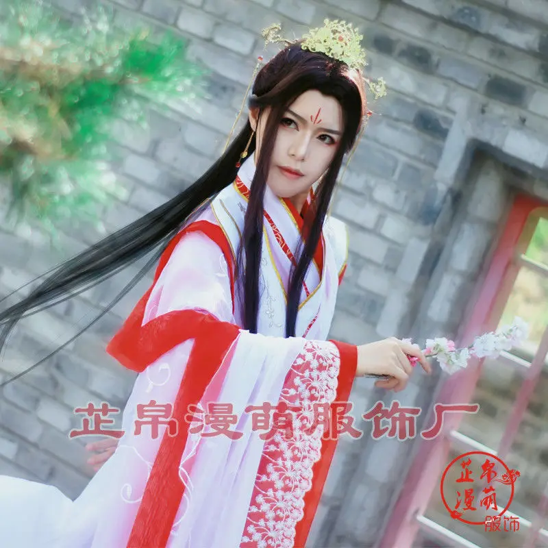 Tian Guan Ci Fu TGCF Heaven Official’s Blessing HuaCheng XieLian Prince Yue Shen Cosplay Costume Chinese Traditional Hanfu Dress