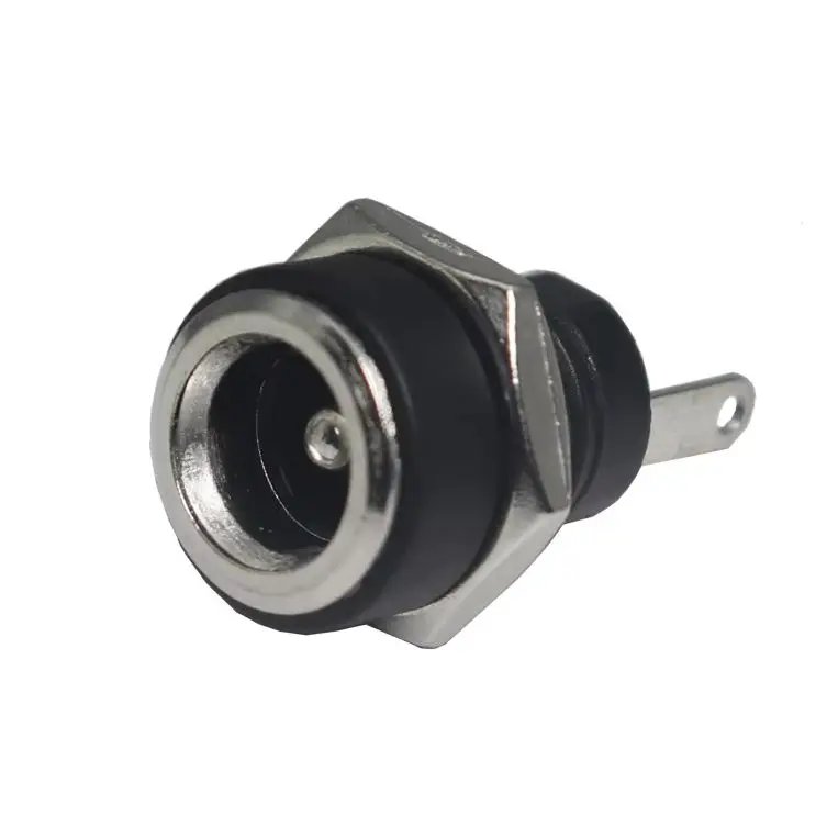 【10Set】3A 12V 5.5x2.1/2.5mm Plastic Male Plugs DC022 DC Power Socket Female Jack Screw Nut Panel Mount Connector 3.5x1.3MM