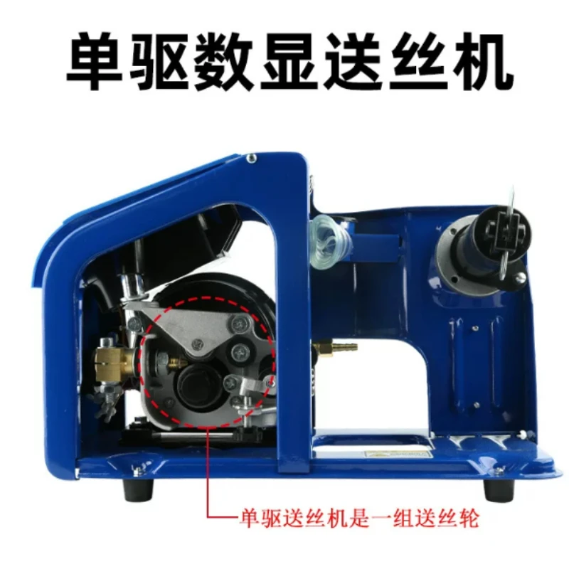 Digital display wire feeder 2nd protection welding  single drive inverter welding 350A/500A wire feeder 6-core digital display
