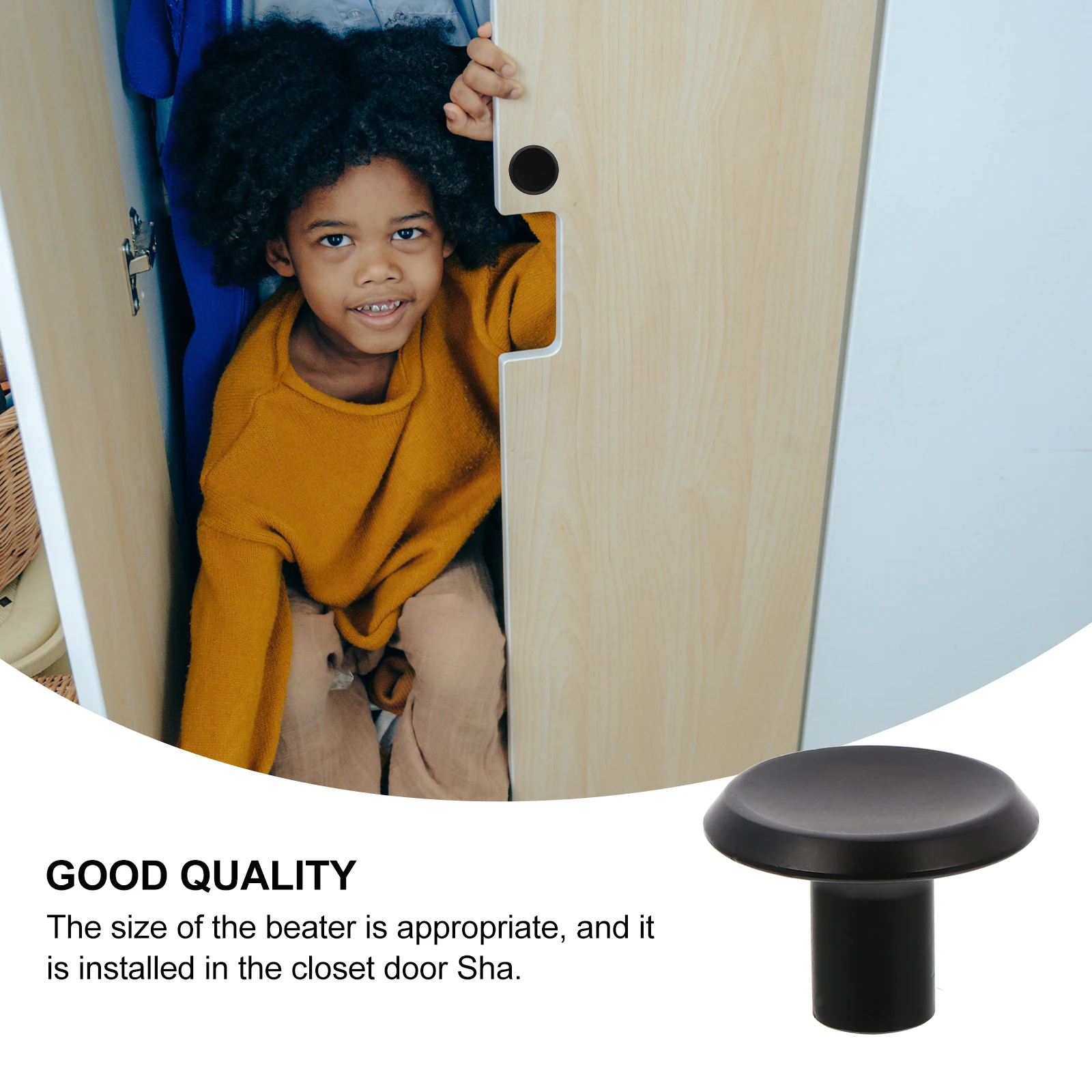

1Set Single Hole Cabinet Knob 30mm Round Space Aluminum Resistant Drawer Handle Smooth Grip for Cabinet Wardrobe Doors