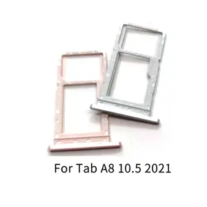Bilashmart Samsung Galaxy Tab A8 10.5 2021 SM X200 SM X205 SIM Card Tray Slot Holder Adapter Socket Repair Parts