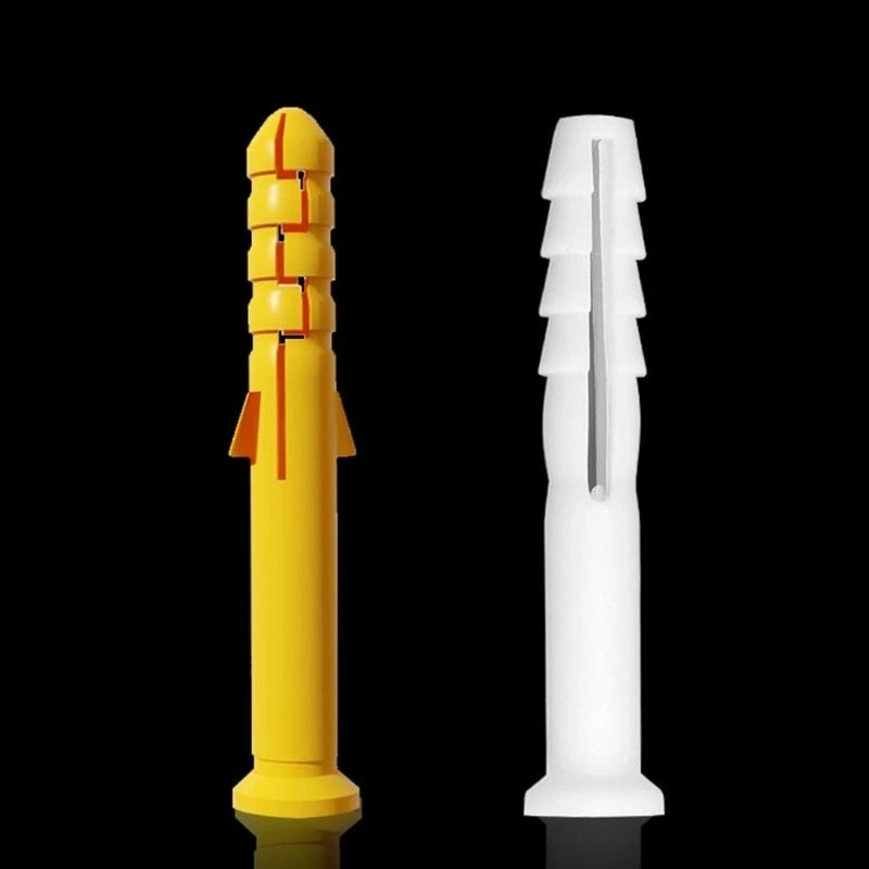 Upgraded Screws & Wall Plugs Set Assorted Plugs & Screws for Brick Concrete