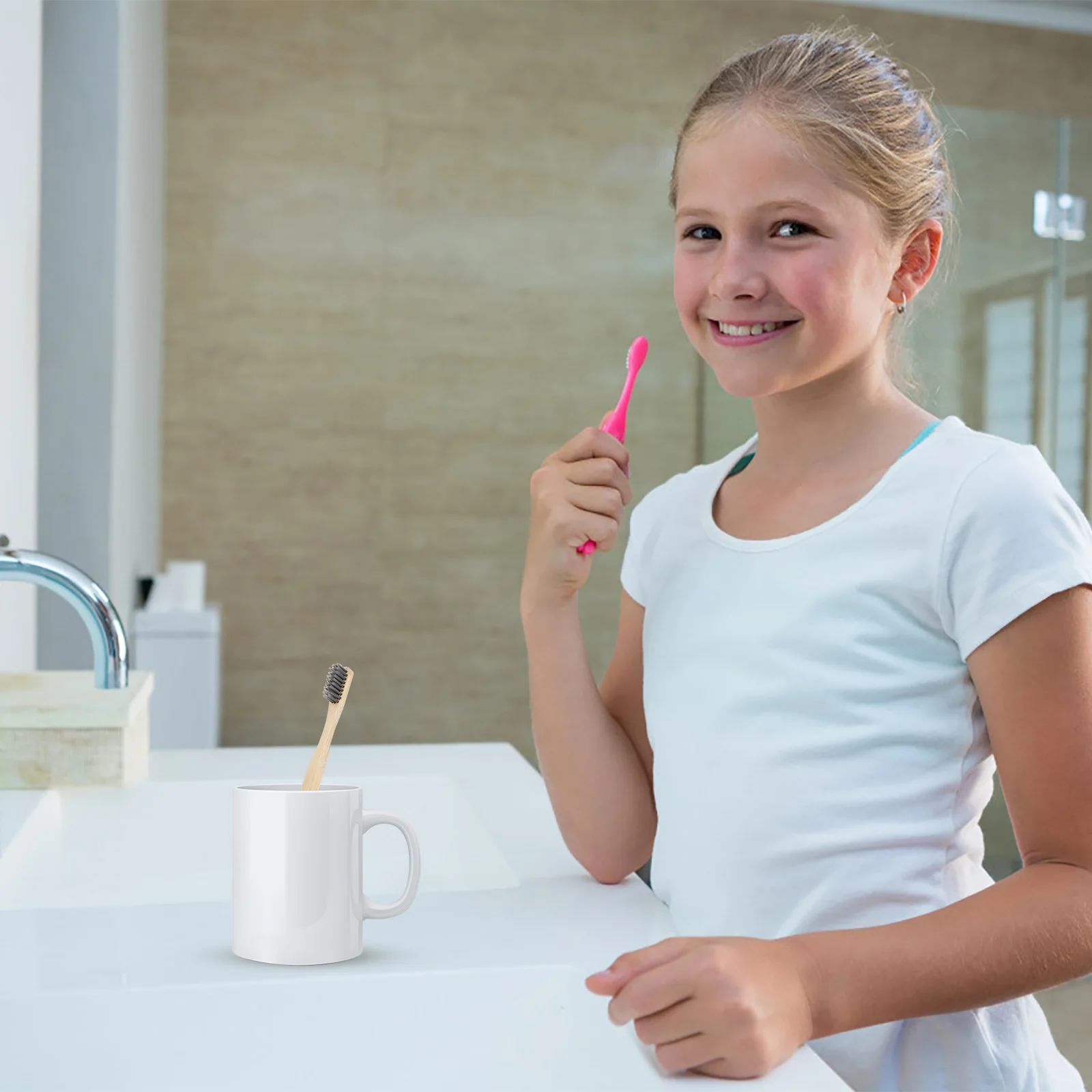 

Bamboo Toothbrush al Care Tool Kids Travel al Care Tool Durable H Cleaning Brush Teeth Gums Whitening