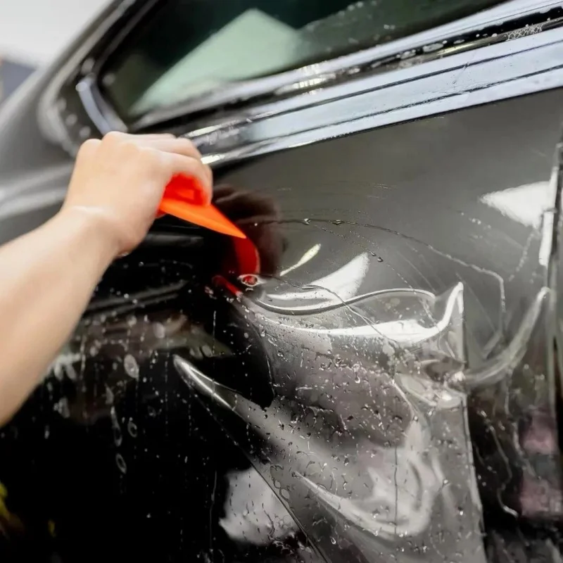 Crystal Clear TPU TPH PPF Car Film 6-Year Warranty 7.5mil-9.5mil Self Healing Anti Scratch Dust Protective Paint UV Proof Body