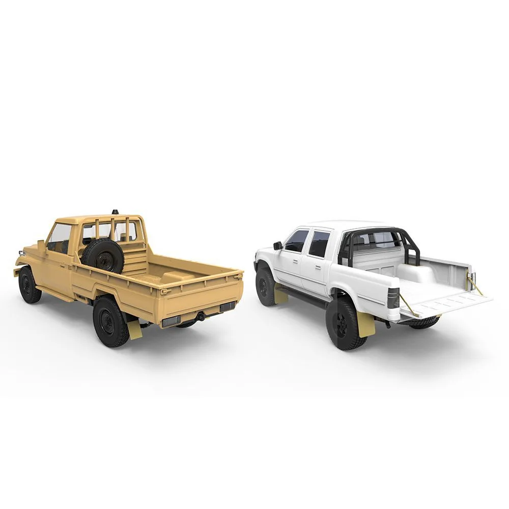 Meng modèle 1/35 VS-007 ensemble de ramassage (lot de 2) Kit de modèle en plastique pour véhicule camion