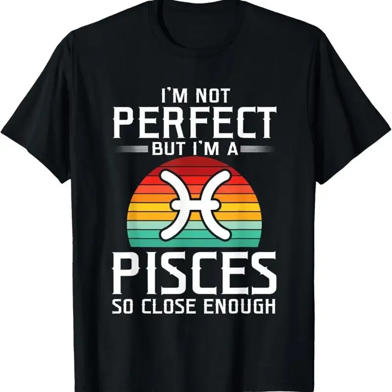 February March Birthday Astrology Retro Zodiac Sign Pisces T Shirt