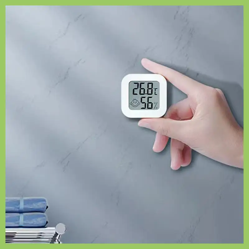 

Mini LCD Digital Thermometer Hygrometer Indoor Room Temperature Humidity Meter Sensor Gauge