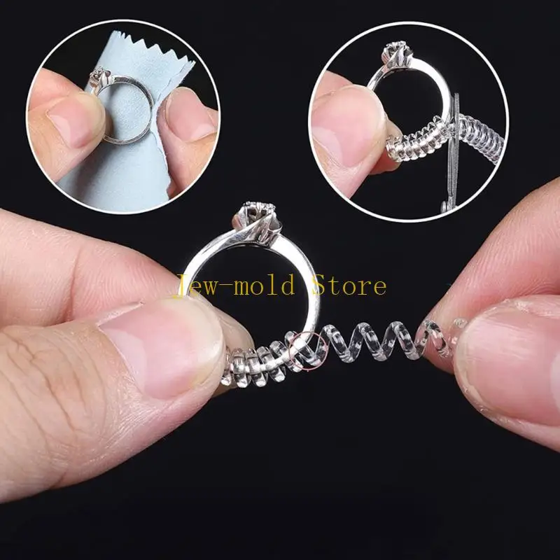 

C71B Jewelry Measuring Tool Ring Sizer Mandrel Sticker Finger Gauge Ring Measuring