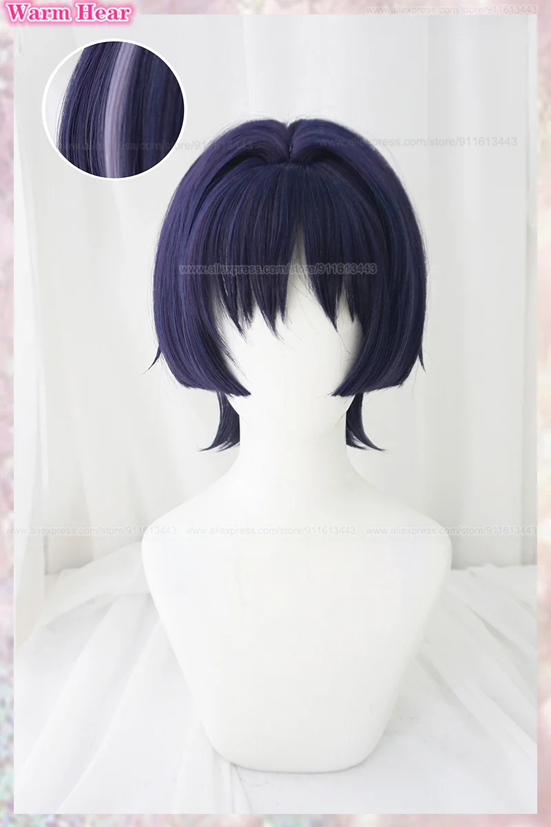 Pre Style  Wigs Scaramouche Cosplay Wig Kunikuzushi Balladeer Wigs Heat Resistant Hair Wanderer Anime Cosplay Wig