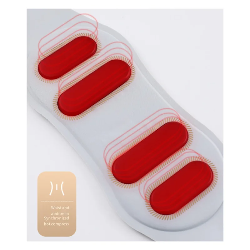 A84G-Massage Belt Portable Professional Shake Relieves For Back Pain Fatigue Lumbar Vertebrae Warm Uterus