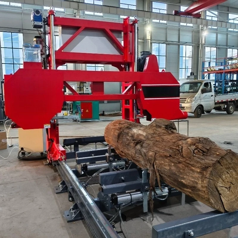 ماكينة نشر البنزين المثبتة على المقطورة، شريط جسر أفقي، قطع سجل الخشب المحمولة #5