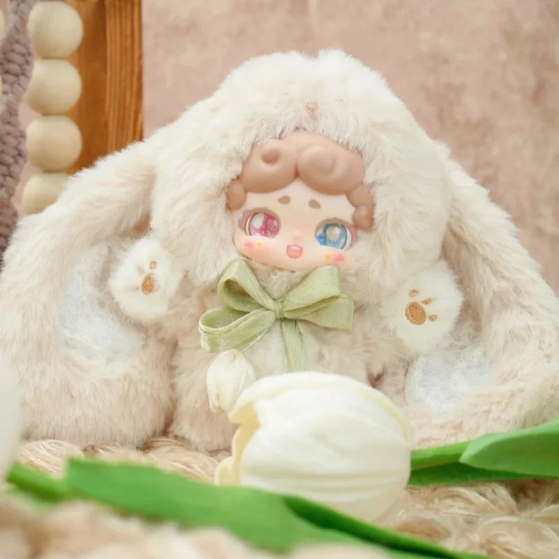 

Lucky Deer Nai Goodnight Little Rabbit второго поколения, секретная садовая слепая коробка, милая кукла, кулон ручной работы, подарок