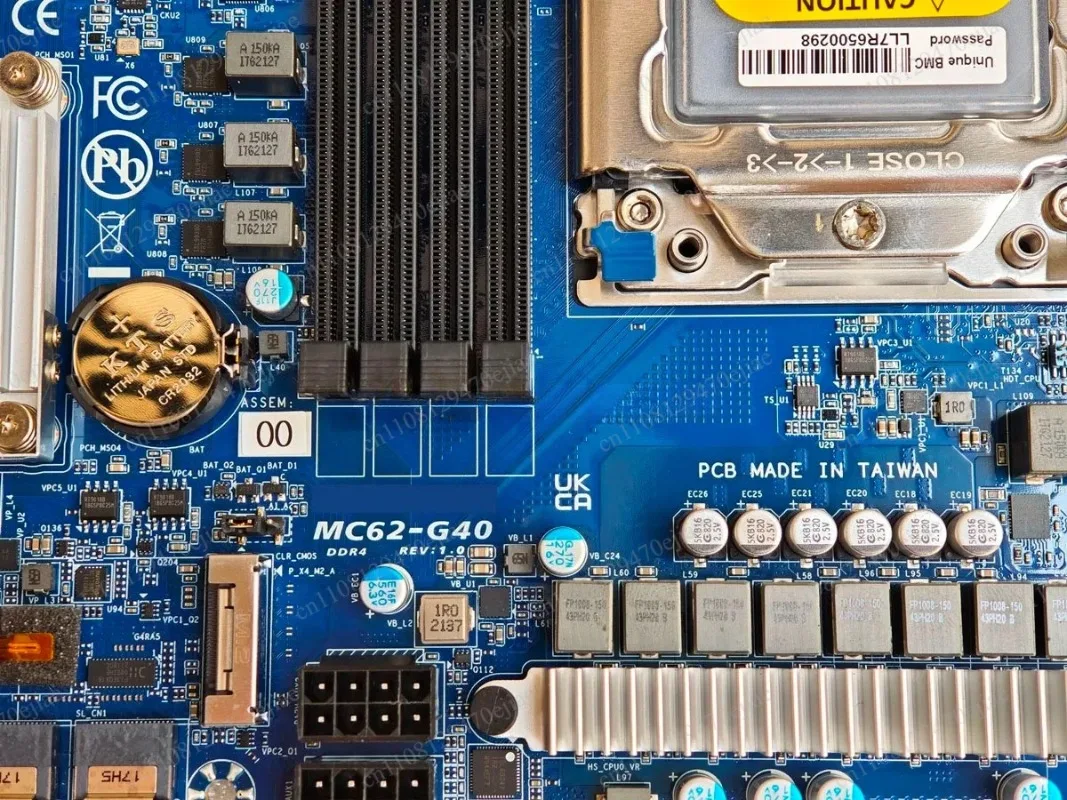 MC62-G40 WRX80 Motherboard sWRX8 DDR4 for AMD Ryzen Threadripper PRO 5995WX 5975WX 5965WX 3995WX 3975WX Tested Working