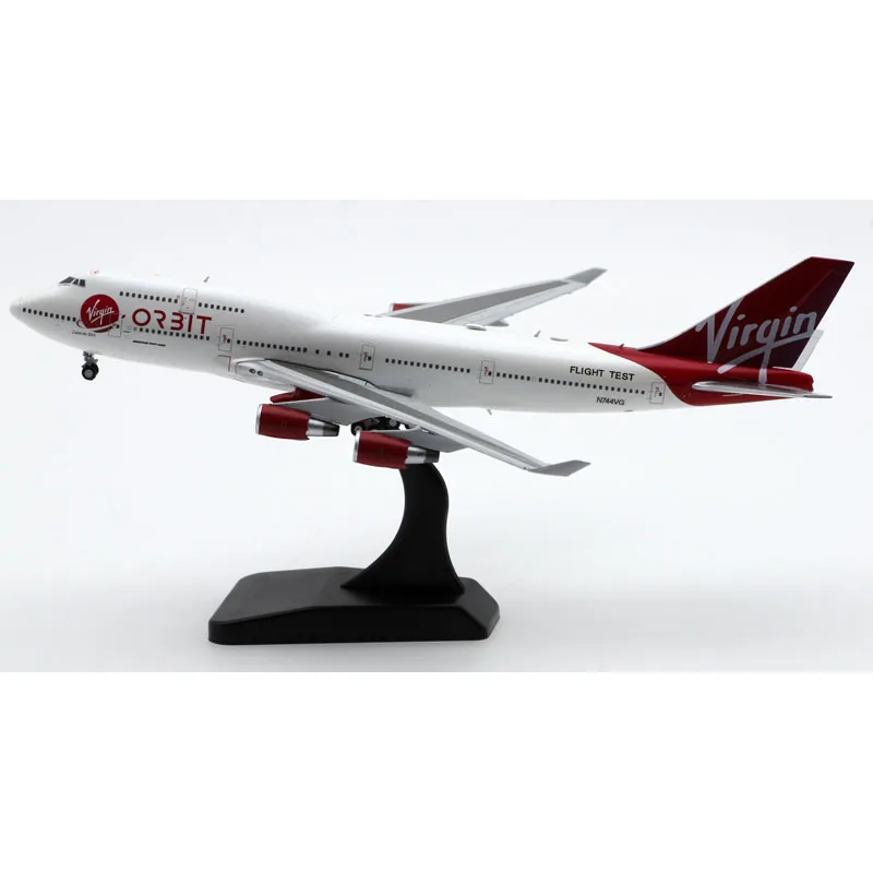 Xx40036 Legering Verzamelvliegtuig Geschenk Jc Vleugels 1:400 Maagdelijke Baan Boeing B747-400 Diecast Vliegtuig Jet Model N744vg Met Standaard