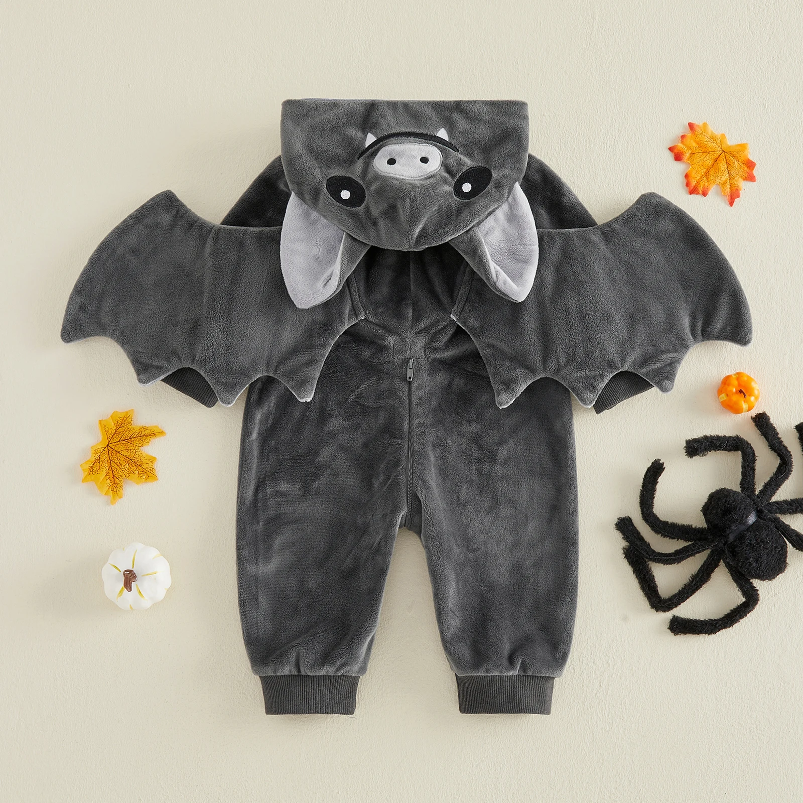 Mono con capucha para bebé rec - Baby Clothing Zip reseña y precio