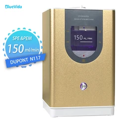 BlueVida-máquina de inhalación de hidrógeno de gran flujo, generador de inhalación H2 150 puro, de bajo ruido, tanto para respiración como para bebida, palo de hidrógeno, 99.9% ml