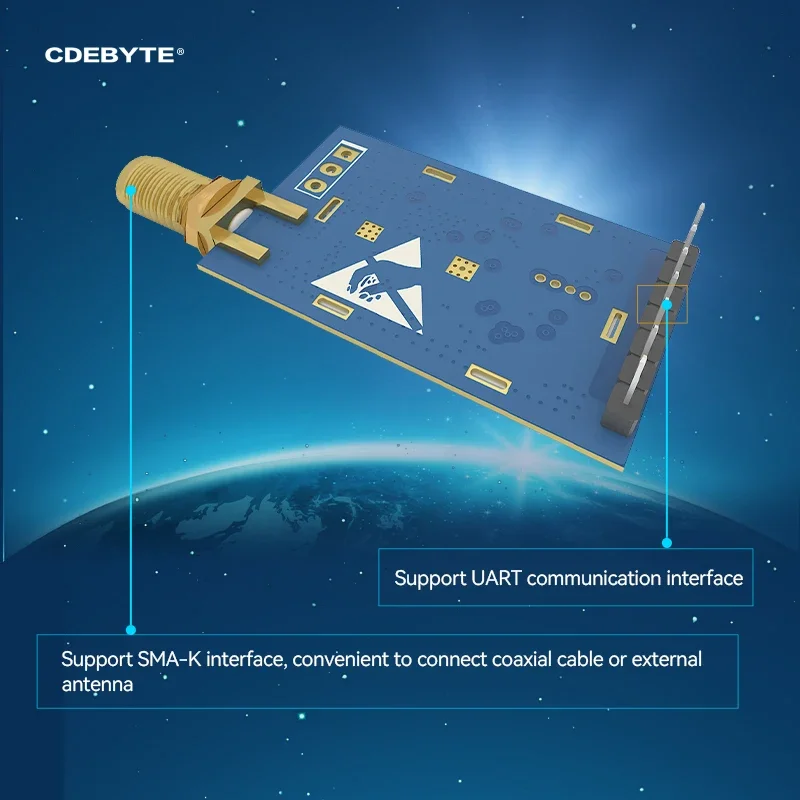 nRF24L01+ 27dBm 5km ISM2.4GHz Ebyte E34-2G4D27D Full Duplex High-Speed Transmission GFSK DIY Wireless Transceiver and Receiver